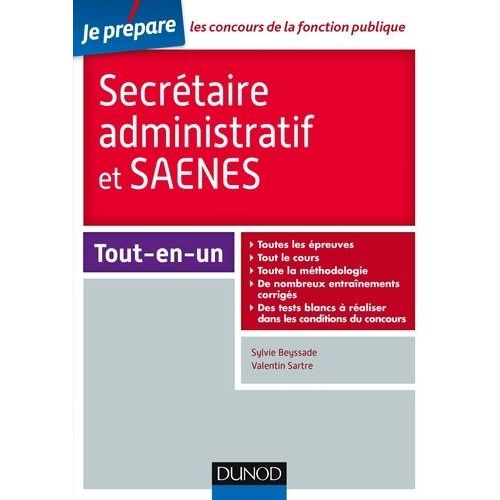 Secrtaire Administratif Et Saenes Tout-En-Un    Format Grand Format 