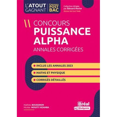 Concours Puissance Alpha - Annales Corriges  