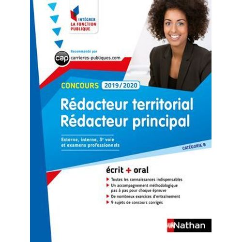 Concours Rdacteur Territorial Et Rdacteur Principal - Catgorie B - Intgrer La Fonction Publique - 2019  