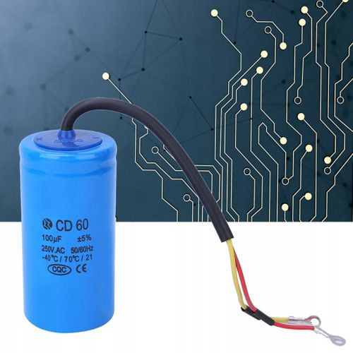 CONDENSATEUR DE DMARRAGE 100UF POUR MOTEUR 250V