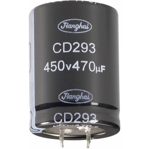 Condensateur lectrolytique Snap-In 68000 ?f 10 V Jianghai Ecs1abz683mt6p23540 ( X H) 35 Mm X 40 Mm 20 % Pas: 10 Mm 1