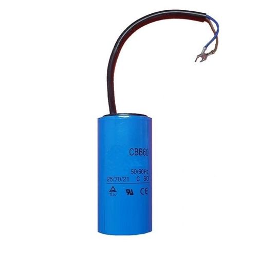 Condensateur Permanent Avec Dilectrique Pour Moteur Monophas 100UF 450VAC, Connexion Tuyau lectrique Avec Bornes