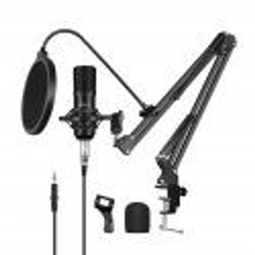 Condenser Microphone Puluz Pu612b Studio Broadcast