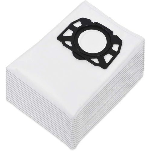 Confezione da 15 sacchetti filtro in tessuto non tessuto di ricambio per WD4 WD5 WD5 / P sacchetti filtro polvere per aspirapolvere Karcher MV4 / MK5 / MV6 Krcher Aspirapolvere umido/secco