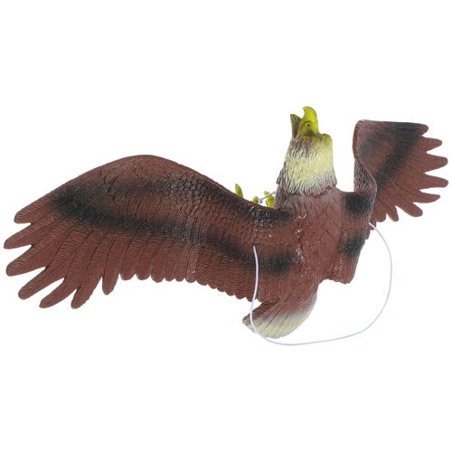 Confronbird-Figurine D'aigle En Plastique Dissuasif Pour Jardin,Ornement D'extrieur,Oiseau Volant Vif,Leurre De Faucon,pouvantail 37x15,5x7cm - Type Brown