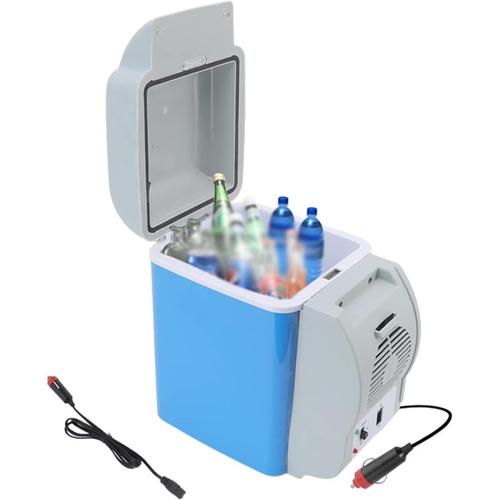 Congelateur Voiture Portable, 7.5l, Voiture 12v,Faible Bruit Mini Rfrigrateur, Fonction Refroidissement Et Chauffage Petit Frigo Pas Cher, Rfrigrateur Portatif Pour Le Camping