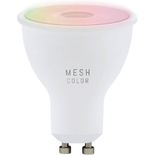 Connect.Z Ampoule Led Gu10 Connecte,Zigbee,Contrlable Par Appli Et Commande Vocale,Dimmable,Rgb,Blanc Chaud  Froid,345 Lumens,5 Watts