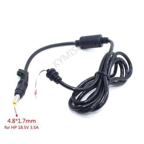 Connecteur de cble d'alimentation cc,prise adaptateur de chargeur,cble d'alimentation pour Samsung HP Dell Sony Toshiba Asus Acer Lenovo - Type 4.8x1.7