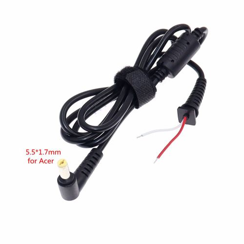 Connecteur de cble d'alimentation cc,prise adaptateur de chargeur,cble d'alimentation pour Samsung HP Dell Sony Toshiba Asus Acer Lenovo - Type 5.5x1.7