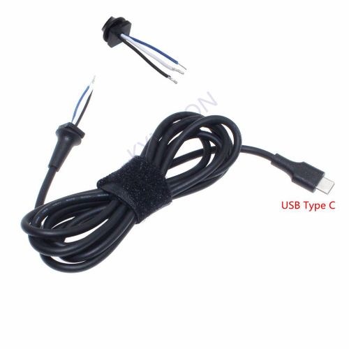 Connecteur de cble d'alimentation cc,prise adaptateur de chargeur,cble d'alimentation pour Samsung HP Dell Sony Toshiba Asus Acer Lenovo - Type USB Type C