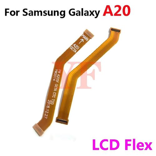 Connecteur de carte mre LCD avec cble flexible,carte mre pour Samsung A10 A20 M10 A30 A40 A50 A60 A70 A80 A90 A7 A9 2018 A750 A920 A20E - Type A20 M10 LCD flex