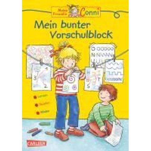 Conni Gelbe Reihe: Mein Bunter Vorschulblock    Format Broch 
