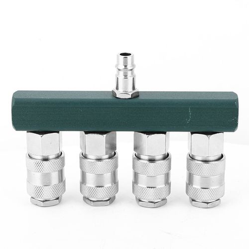 10 X Euro 1/4 NPT Raccordo Per Aria Copressa, 1/4"BSP Accoppiatore