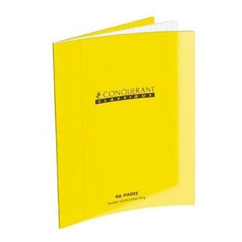 Conqurant Sept Lot De 3 Cahiers Conquerant Classique 210 X 297 Mm, Sys, Jaune