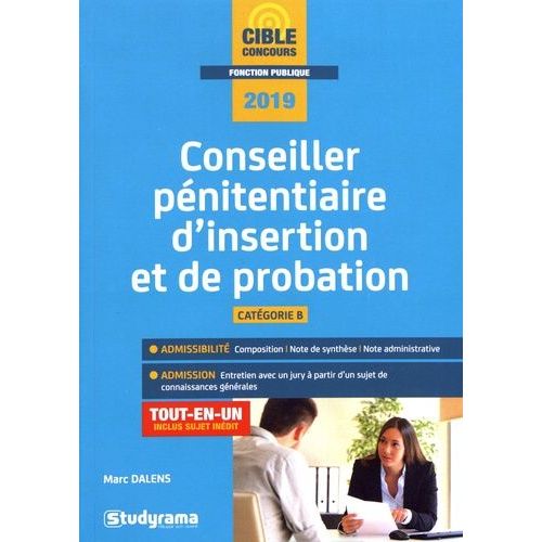Conseiller Pnitentiaire D'insertion Et De Probation   de Dalens Marc  Format Beau livre 