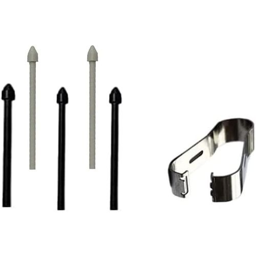 Conseils Du Stylet ? Pour Samsung Galaxy Tab S7 Fe (4G 5G) Wi-Fi Sm-T730 T733 T736B 2021 12.4Inch Pointes De Stylet S Pour cran Tactile Avec Embouts D'Outils 3 Black 2 Gray