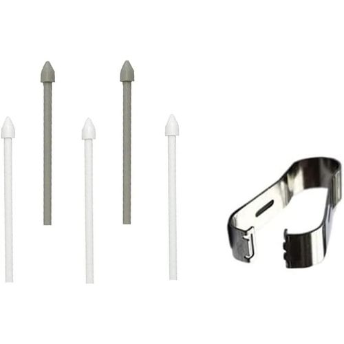 Conseils Du Stylet ? Pour Samsung Galaxy Tab S7 Fe (4G 5G) Wi-Fi Sm-T730 T733 T736B 2021 12.4Inch Pointes De Stylet S Pour cran Tactile Avec Embouts D'Outils 3 White 2 Gray