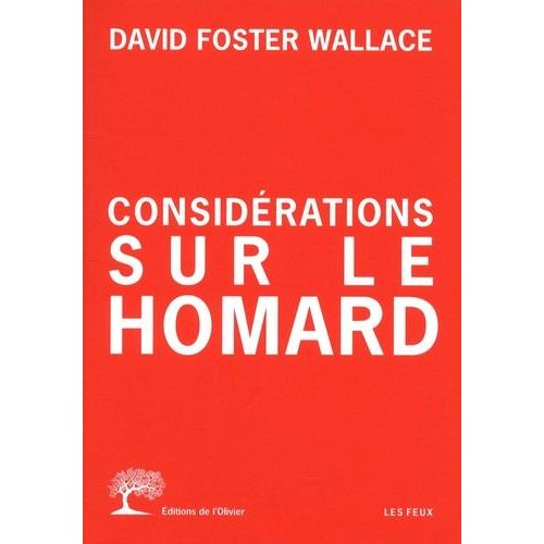 Considrations Sur Le Homard - Tome 1    Format Non Precis 