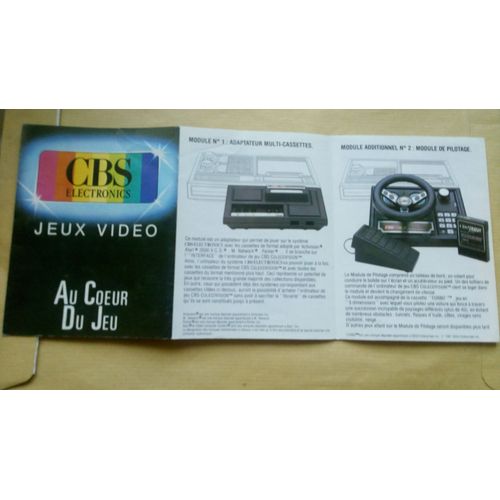 Console Cbs Electronics Coleco Vision
