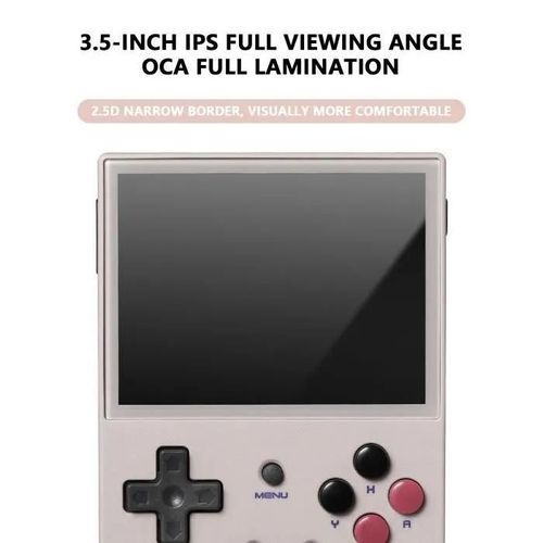Console De Jeu Portable - Anbernic - Rg35xx - 3,5 Pouces Ips - 64 Go - Rtrogaming