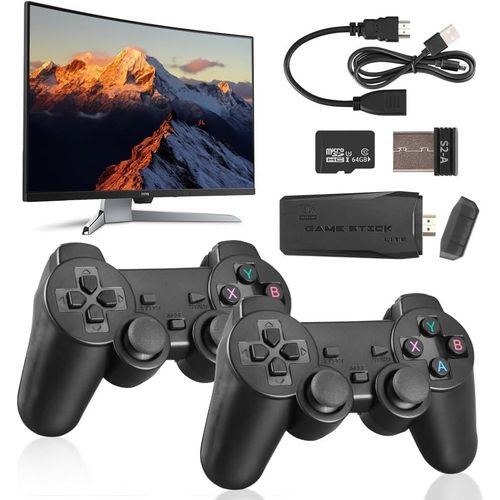 Console De Jeu Vido M8 Pro, Poigne Sans Fil, Jeu Rtro, Simulateur Ps1, Cadeaux De Nol Pour Garon, 4k, 2.4g, 15000 Jeux, 40 +