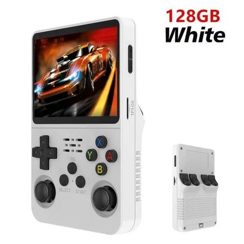 Console De Jeu Vido Rtro - R36s - 128 Go - Systme Linux - cran Ips 3.5 Pouces - Lecteur Vido Portable