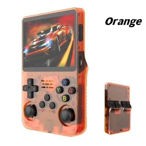 Console De Jeu Vido Rtro R36s Plus, Systme Linux, cran Ips 3.5 