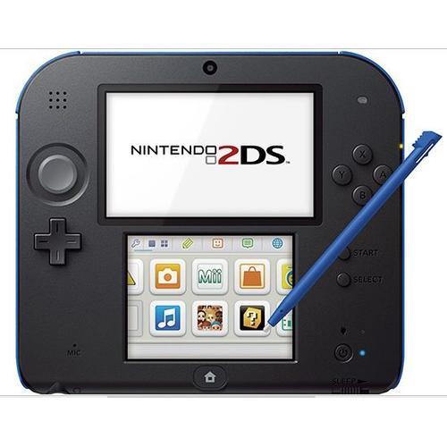 Nintendo 2ds Noire Et Bleue