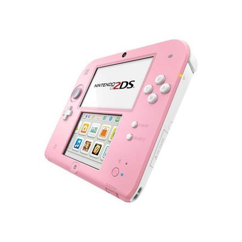 Nintendo 2ds - Console De Jeu Portable - Blanc, Rose
