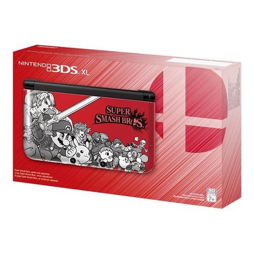 Nintendo 3ds Xl - Super Smash Bros. Limited Edition - Console De Jeu Portable - Rouge - Super Smash Bros. Pour Nintendo 3ds