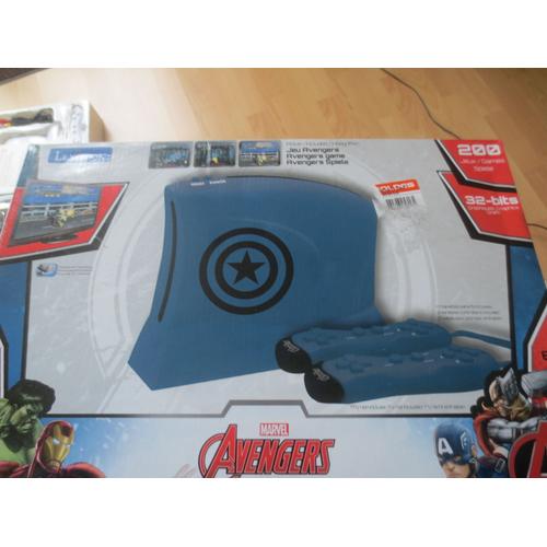 Console TV game Lexibook Avengers Iron Man Captain America & héros ...