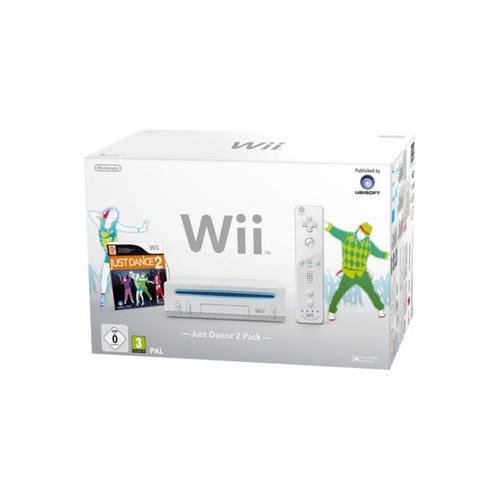 Console Wii Blanche Just Dance 2 Pack