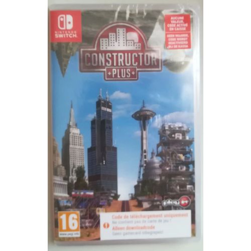 Constructor Plus - Nintendo Switch _ Code De Tlchargement Ne Contient Pas De Carte De Jeu