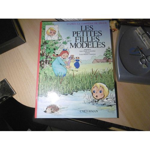 Contes Beau Livre Ancien ( 1976 ) Beaux Dessins De L. M. Carpentier - Les Petites Filles Modles - D Aprs La Comtesse De Sgur - ditions Casterman -   