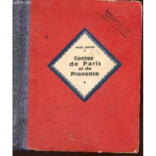 Contes De Paris Et De Provence   de paul arene  Format Reli 