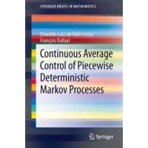 Continuous Average Control Of Piecewise Deterministic Markov Processes    Format Broch 