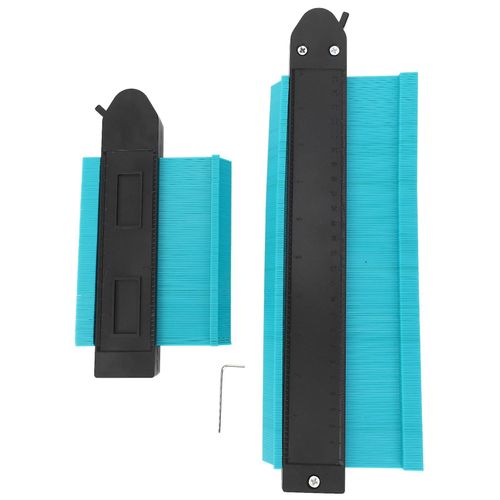 Contour Gauge With Lock, 5inch And 10inch Contour Duplications Gauge, Profile Shape Copy Tool, Inst