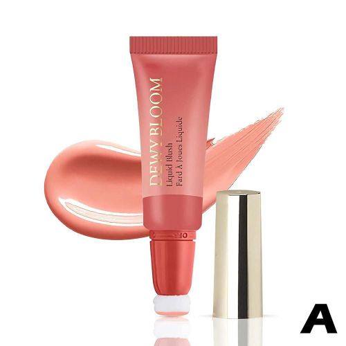 Contour Liquide Avec Applicateur De Coussin, Finition Naturelle Scintillante, Hydratant, Crme Douce, Blush Liquide Pour Joues