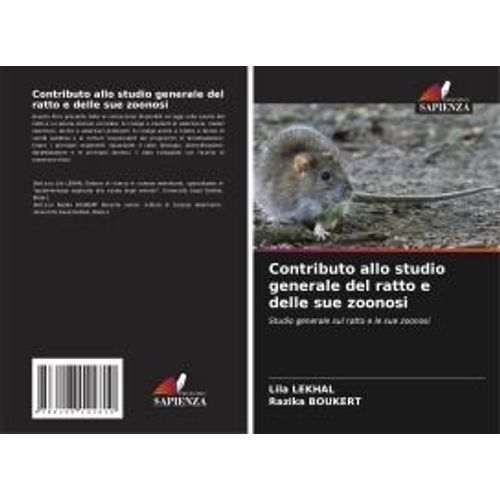 Contributo Allo Studio Generale Del Ratto E Delle Sue Zoonosi    Format Broch 
