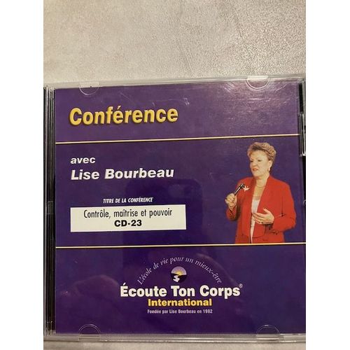 Contrle, Matrise Et Pouvoir , Lise Bourbeau Cd - 