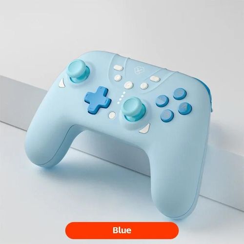 Contrleur De Jeu Bluetooth Universel, Contrleur De Jeu Hall Edition, Adapt Pour Nintendo Switch, Ios, Jeux Mfi, Android Smart-Blue