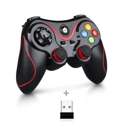 Contrleur De Jeu Sans Fil Compatible Bluetooth Pour Android, Manette De Jeu, Manette Pc, Ps3, Ps4, Commutateur, Accessoires De Console-Without Box