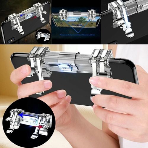 Contrleur De Manette De Jeu Mobile Pubg Tactile Sensible L1r1 Bouton De Tir Poigne De Tir Dclencheur De Vise, Joystick Pour Ios Android