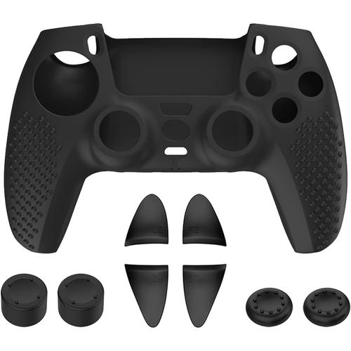 Contrleur Ps5 Skin, Cas De Couverture De Protection En Silicone Souple Antidrapante Pour Le Contrleur Sans Fil Dualsense Playstation 5