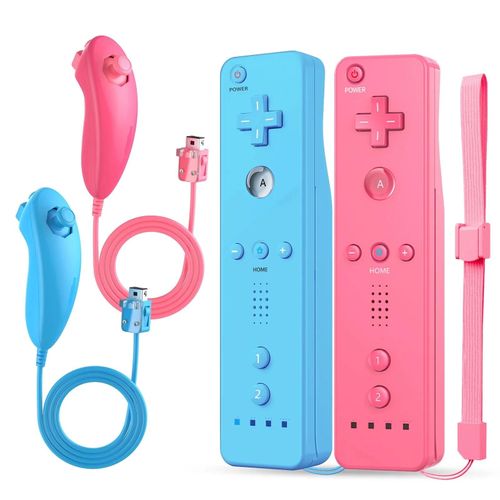 Contrleur Wii Pour Nintendo Wii, Tlcommande Wii Avec Coque En Silicone Et Sangle Compatible Avec Nintendo Wii/Wii U/Wii Mini Avec Mouvement Left Black With Motionplus