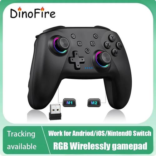 Contrleurs Switch Pro Pour Manette De Jeu  Distance Sans Fil Switch/Switch Lite Pour Contrleurs De Programmation Switch Pro Turbo/Macro Nc300-Ae