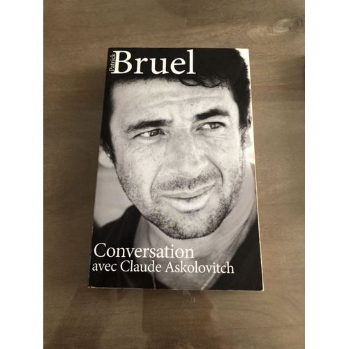 Conversation Avec Claude Askolovitch   de Patrick Bruel  Format Broch 
