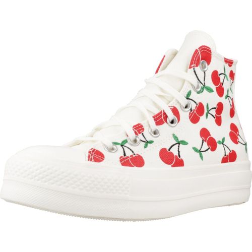 Converse Chuck Taylor All Star Lift Platform Cherries Colour Blanc - 37