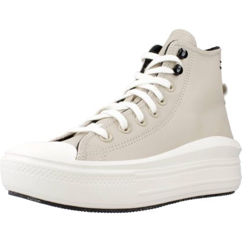 Converse Chuck Taylor All Star Move Platform Fleece-Lined Leather Colour Beige - 41
