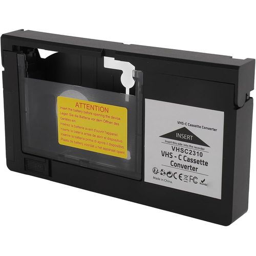 Convertisseur De Cassette, Camscope Motoris, Adaptateur De Cassette, Opration Facile, Lecture, Enregistrement, Opration Facile Pour Cassettes S-Vhs-C-S-Vhs[VIT694212]